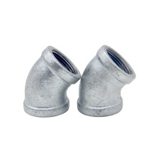 Hotdipped Galvanized Malleable Iron Banded Female 45 Degree Elbow Pipe Fitting